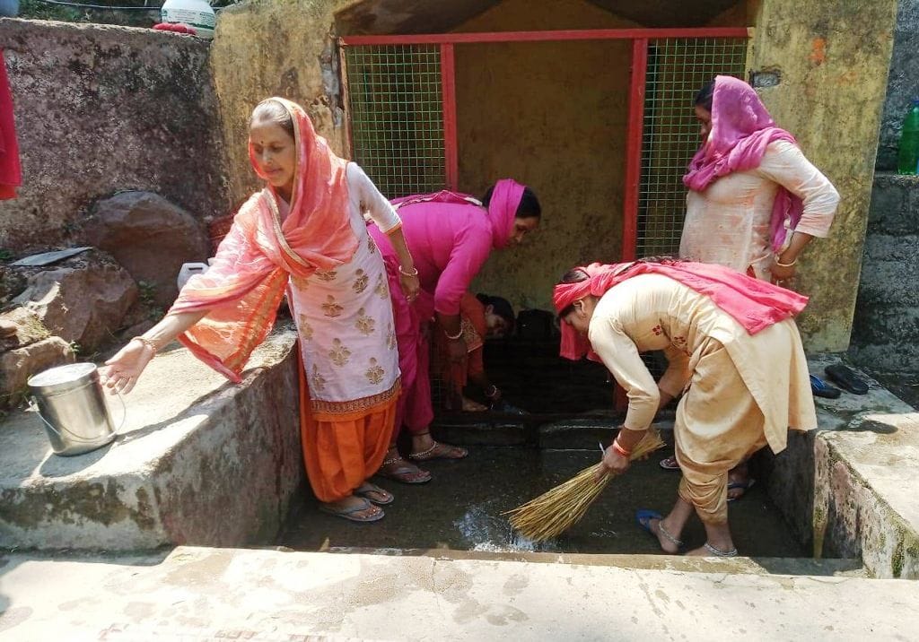 Natural drinking water sources started getting cleaned due to fear of jaundice