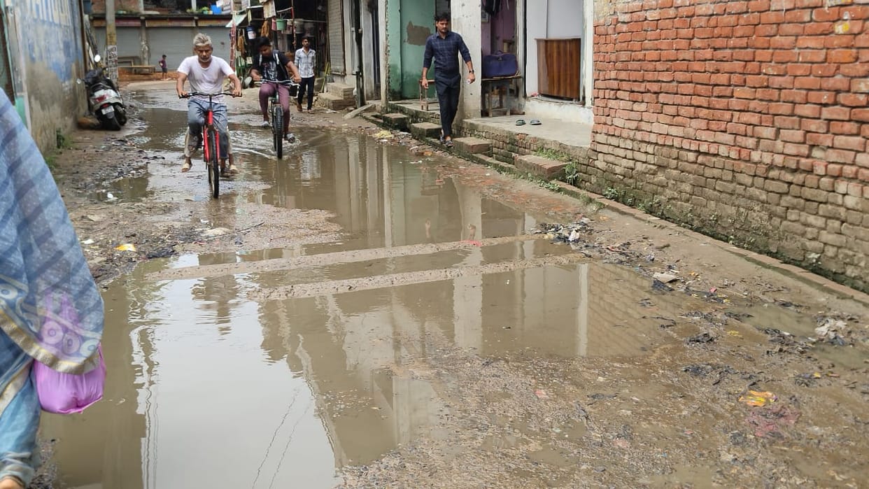 Heavy rain: relief from heat...respite from waterlogging