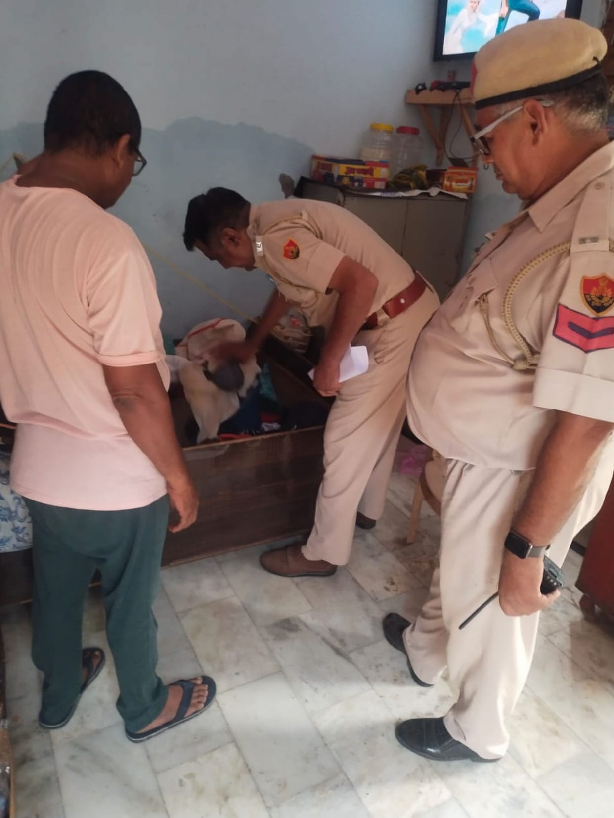 Police raided 20 hideouts of drug smugglers, 968 grams of ganja recovered from the house of one.