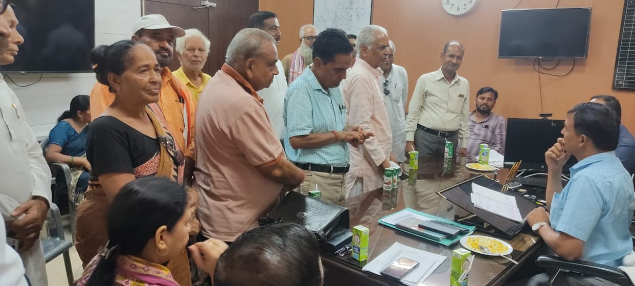 Build a senior citizen care center in the town hall