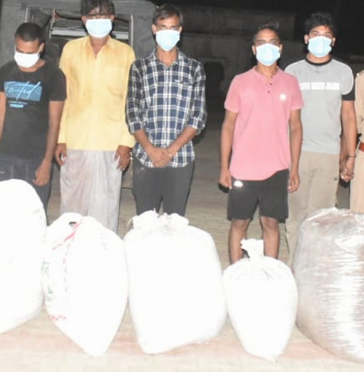 Car robbery case turned out to be fake, they were smuggling drugs, five arrested