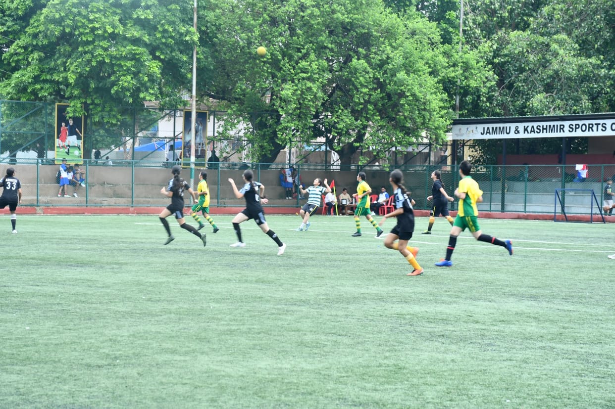 Presentation Convent And Doon School won the Subroto Football Cup