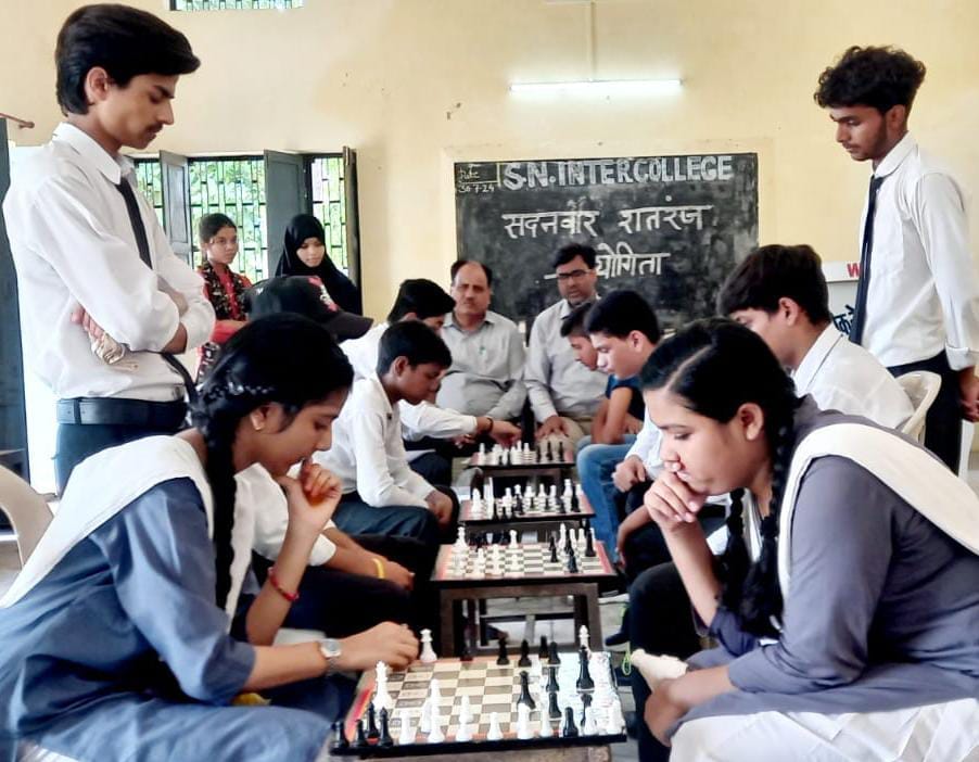 Prem and Shweta won the chess competition