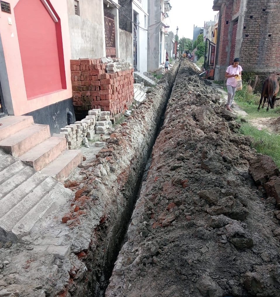 Sloth: Somewhere a pit was dug and water was released...somewhere water was supplied through an old pipeline.