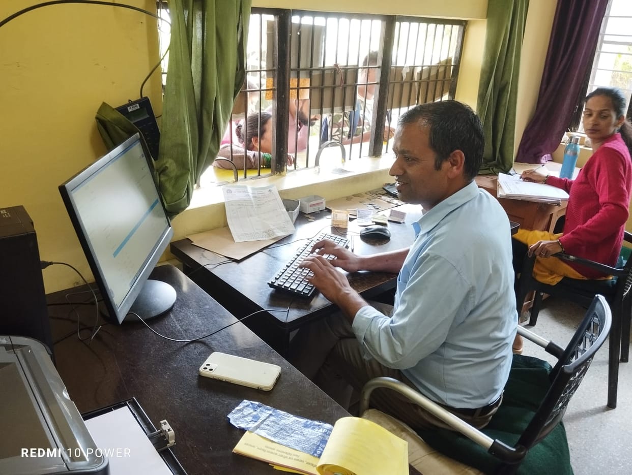 Now people will be able to book slip online in the district hospital
