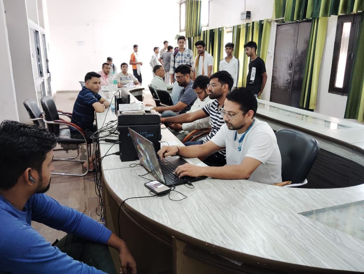 Till now admission on 454 seats in ITI, admission on 418 seats is yet to be done.