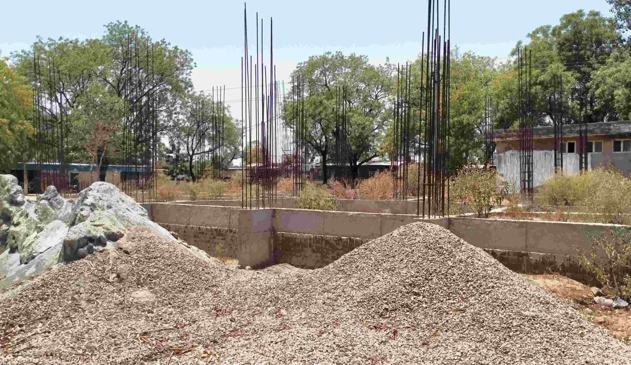 Stuck in electricity and water fittings, work on college building stopped for eight months