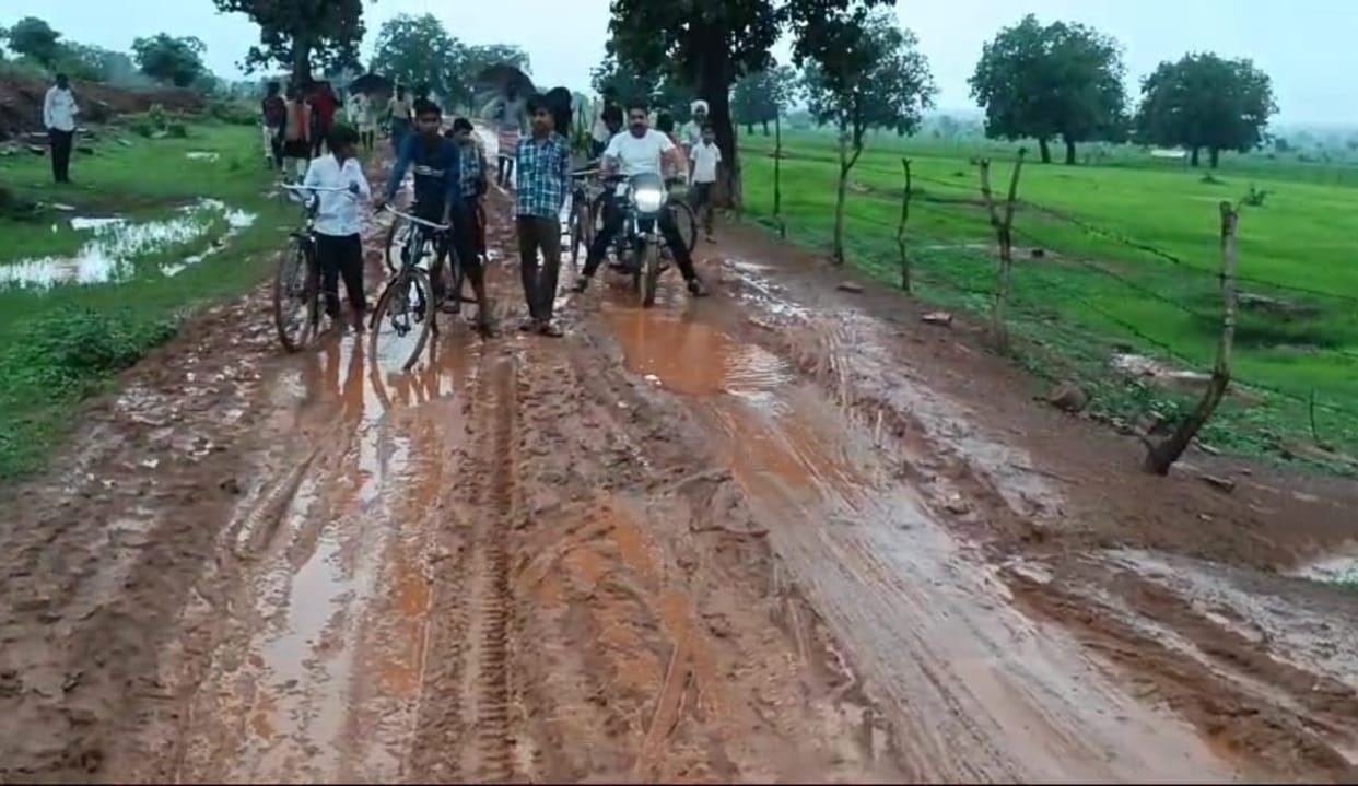Damoh Road Scam Road Was Builit Only On Papers, Ground Reality Says Otherwise