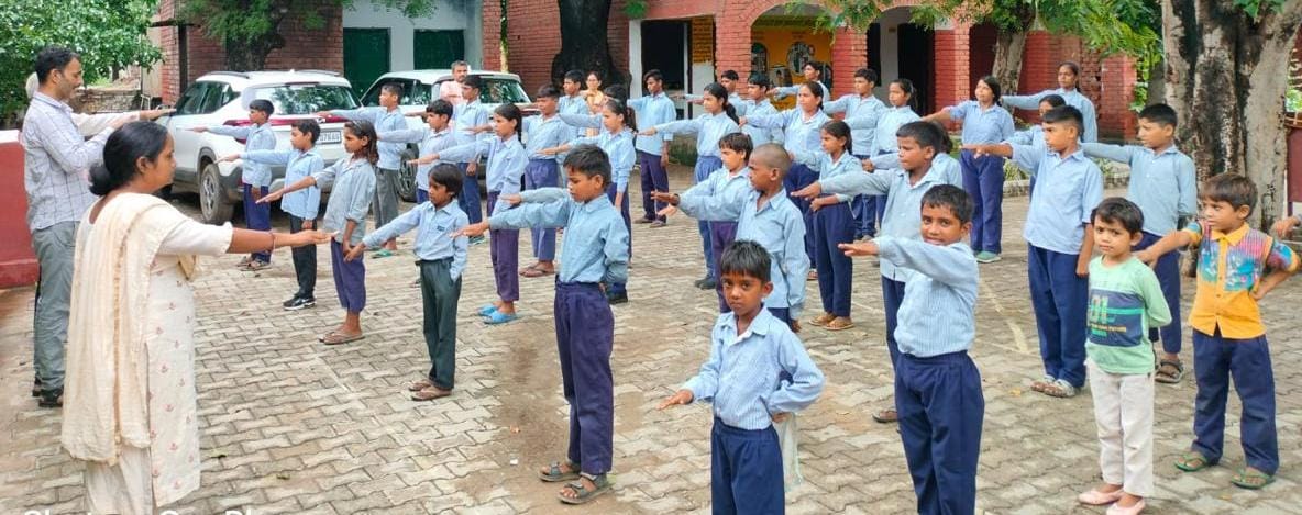Students took oath of cleanliness