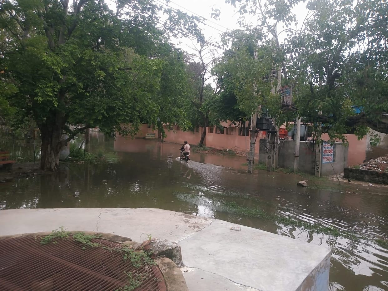There was 125 mm rain in Nahar and 123 mm rain in Kosli.