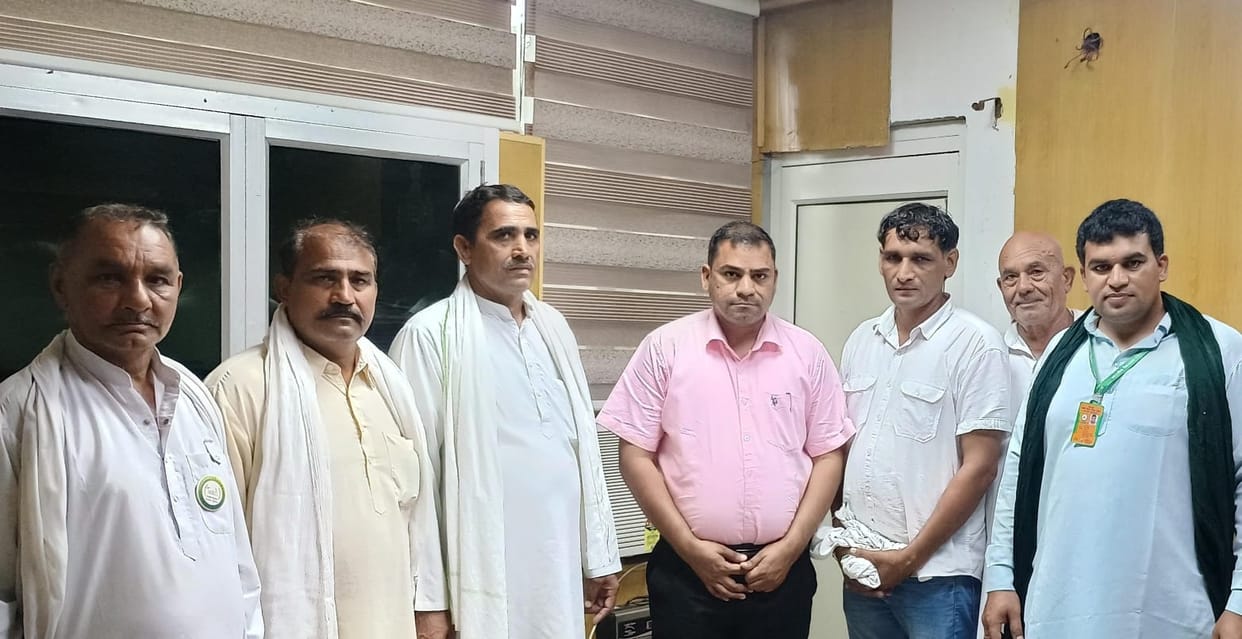 Farmers raised demand for providing canal water