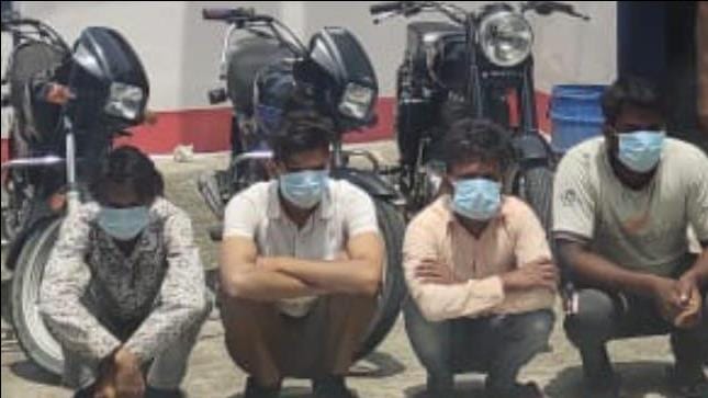 They used to bring stolen bikes from Himachal and sell them in Western UP