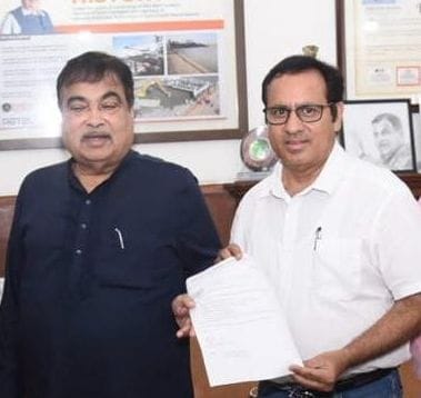 Issue of delay in construction of Jalandhar Mandi NH reached Nitin Gadkari