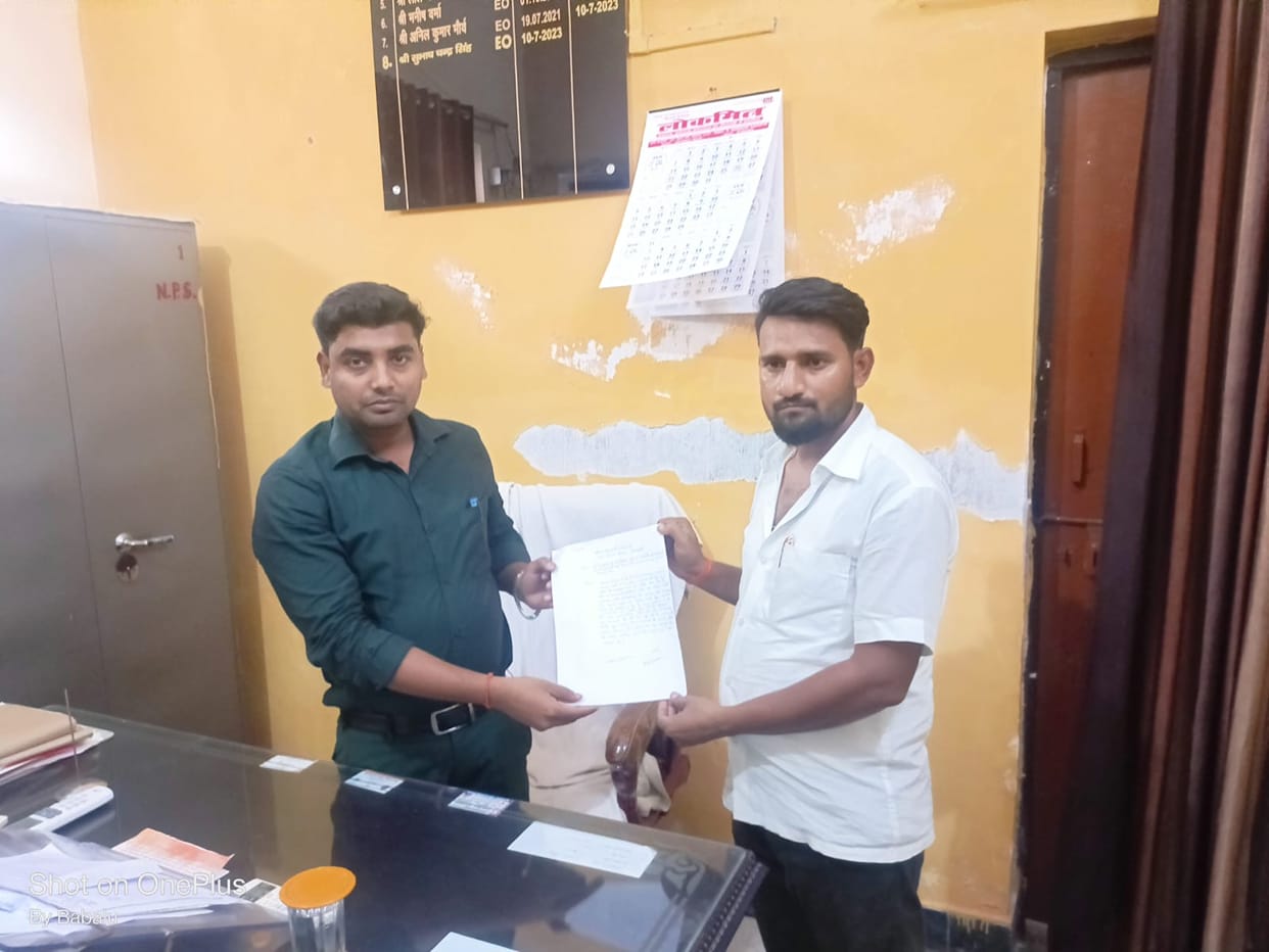 Displeased with the working style of the police, BJP member Ratnesh resigned