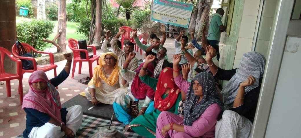 Indefinite strike begins on demand of salary arrears and confirmation