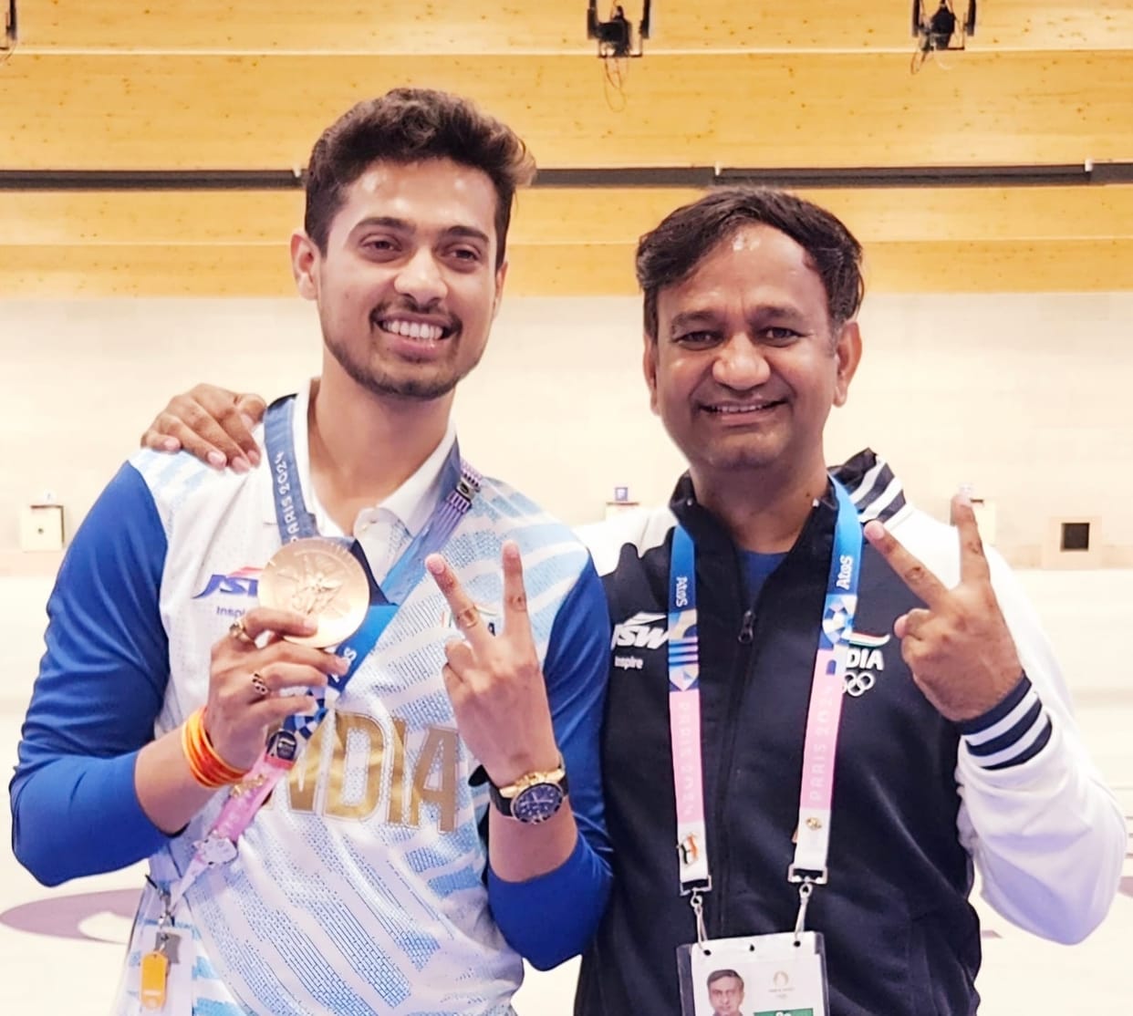 Rohtak's coach is behind the success of Olympic medalist Swapnil