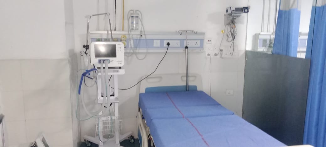 The ventilator that came to give life itself needs oxygen