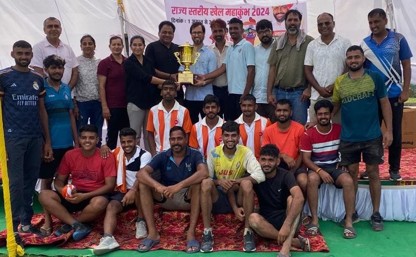 bhiwani woman man handball team first in state lavel competition