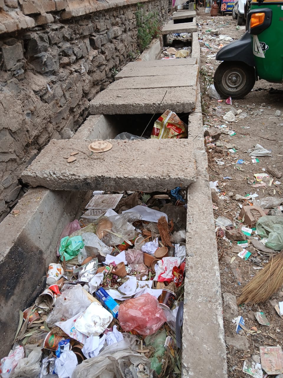 Half of monsoon passed, drains not cleaned