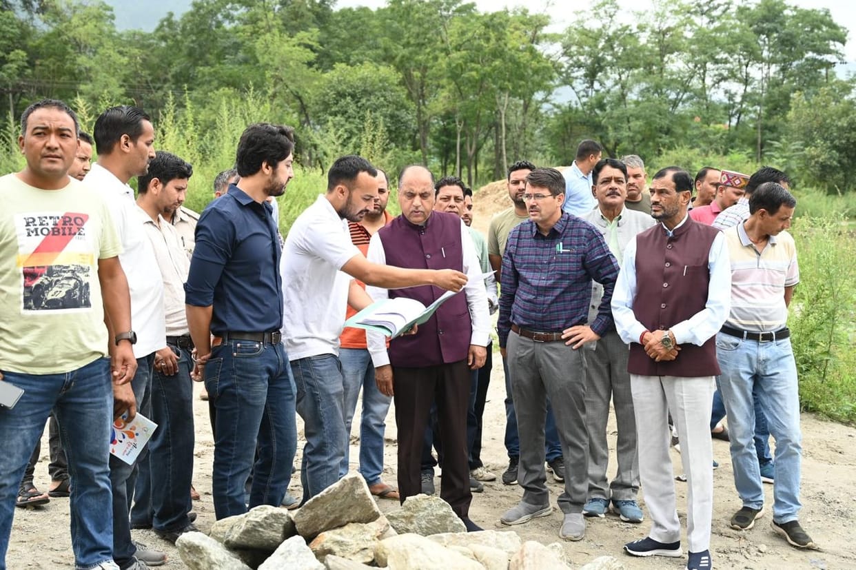 Leader of Opposition Jairam visited disaster affected villages
