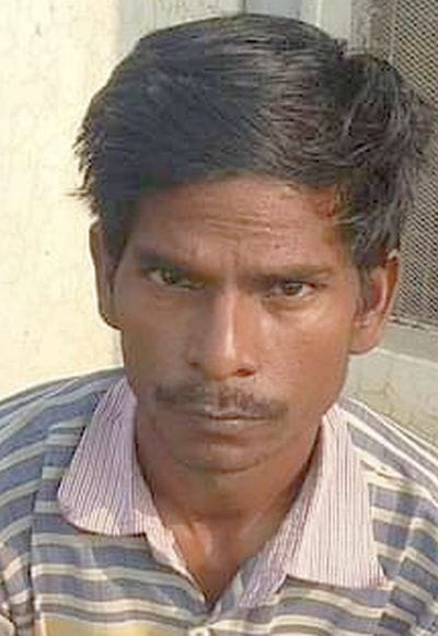 Dead body of a young man found lying in the latch of a tube well, suspicion of murder