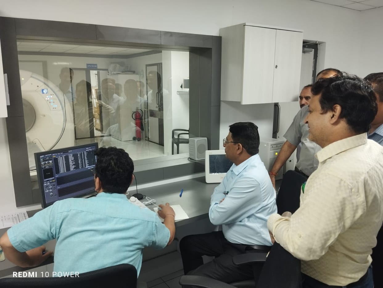 CT scan machine will be available soon