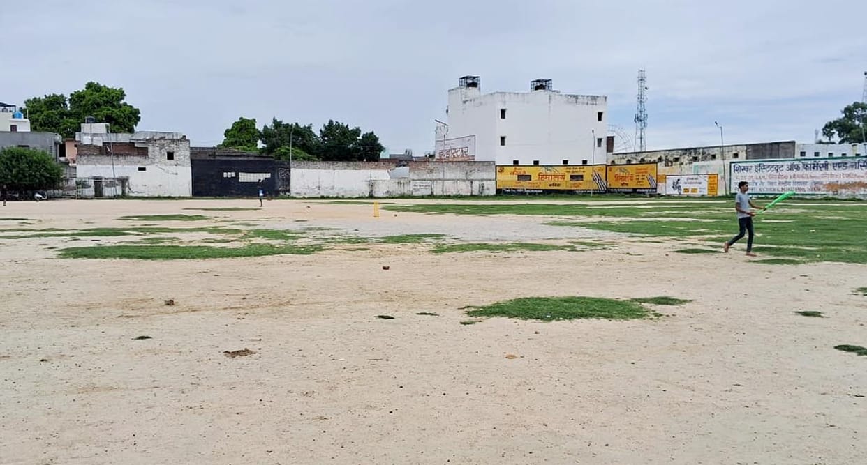 Spectators gallery will be built in the grounds of MGP College, dressing room facility will be available.