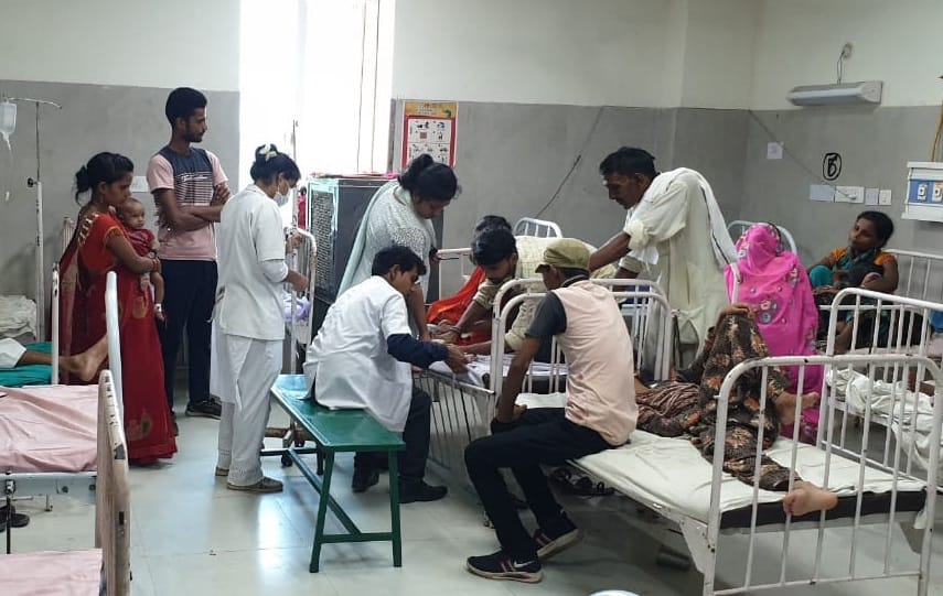 Dengue spreading in the district, two patients admitted in the district hospital