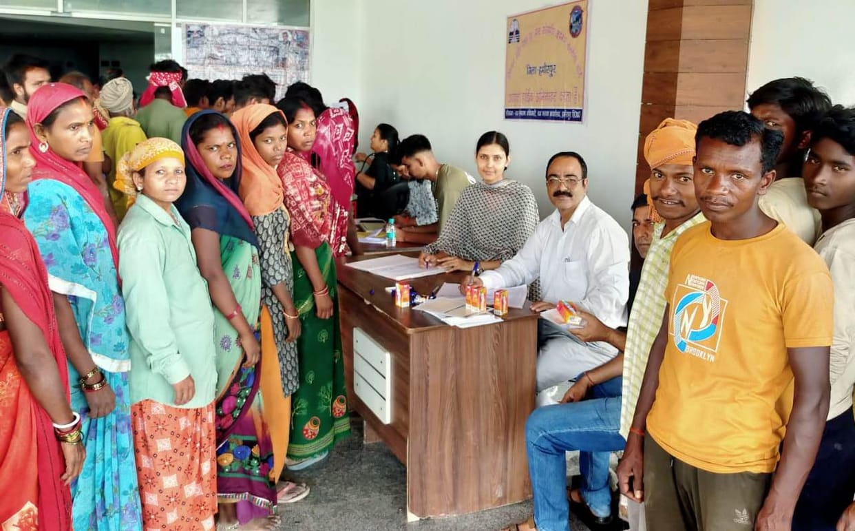 Labor officer told about welfare schemes