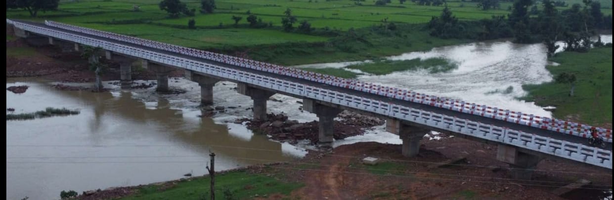 Damoh Kharraghat village got the gift of a bridge after 75 years, CM inaugurated it