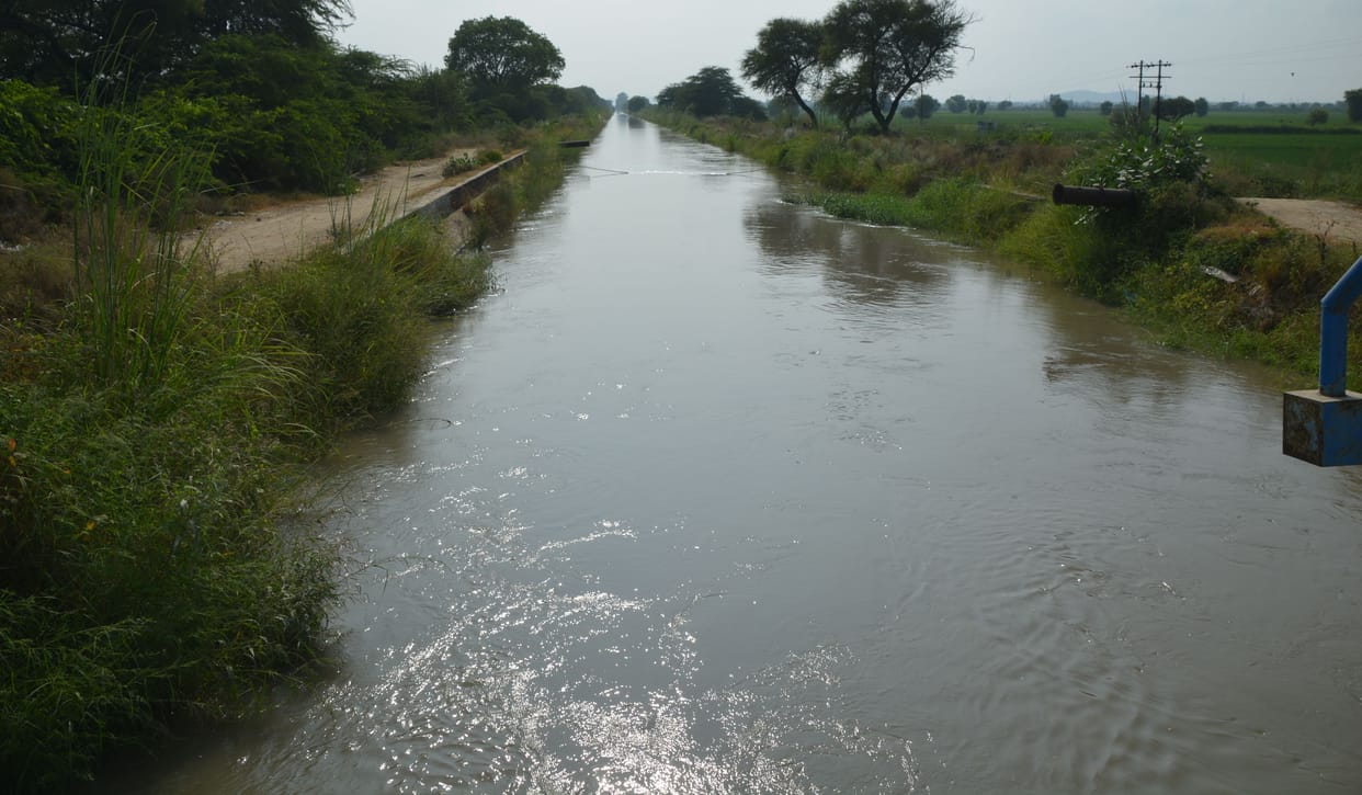 850 cusec water released in canals