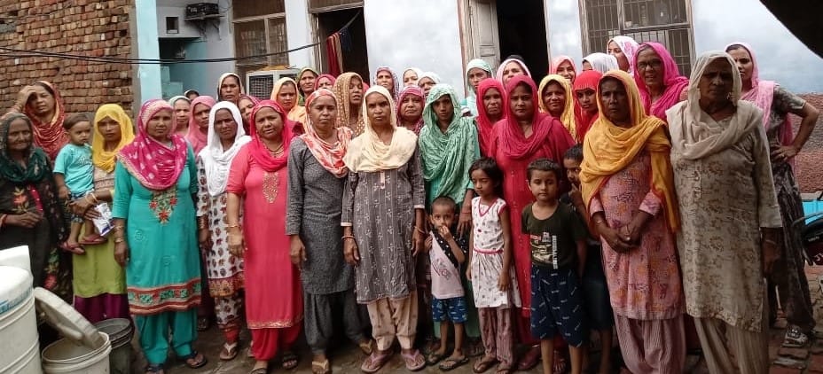 Women asked for plots of 100 square yards from the government