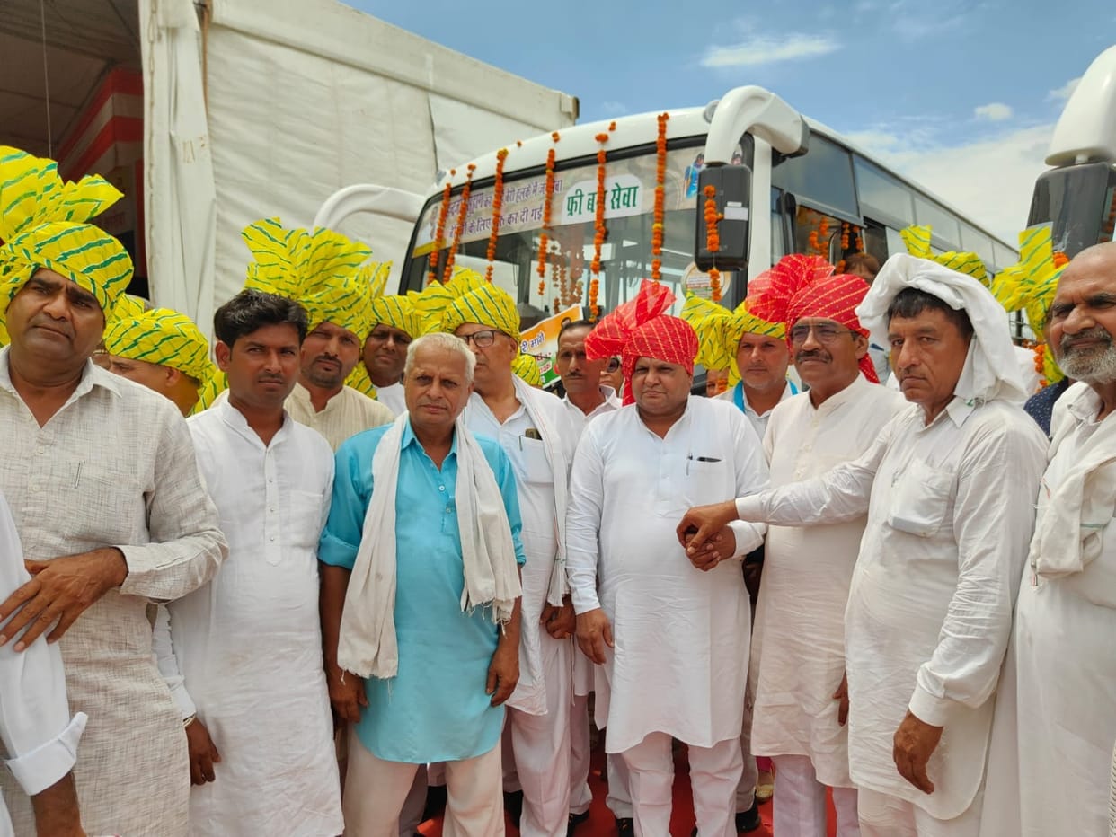 Sarpanch started free bus service for girl students