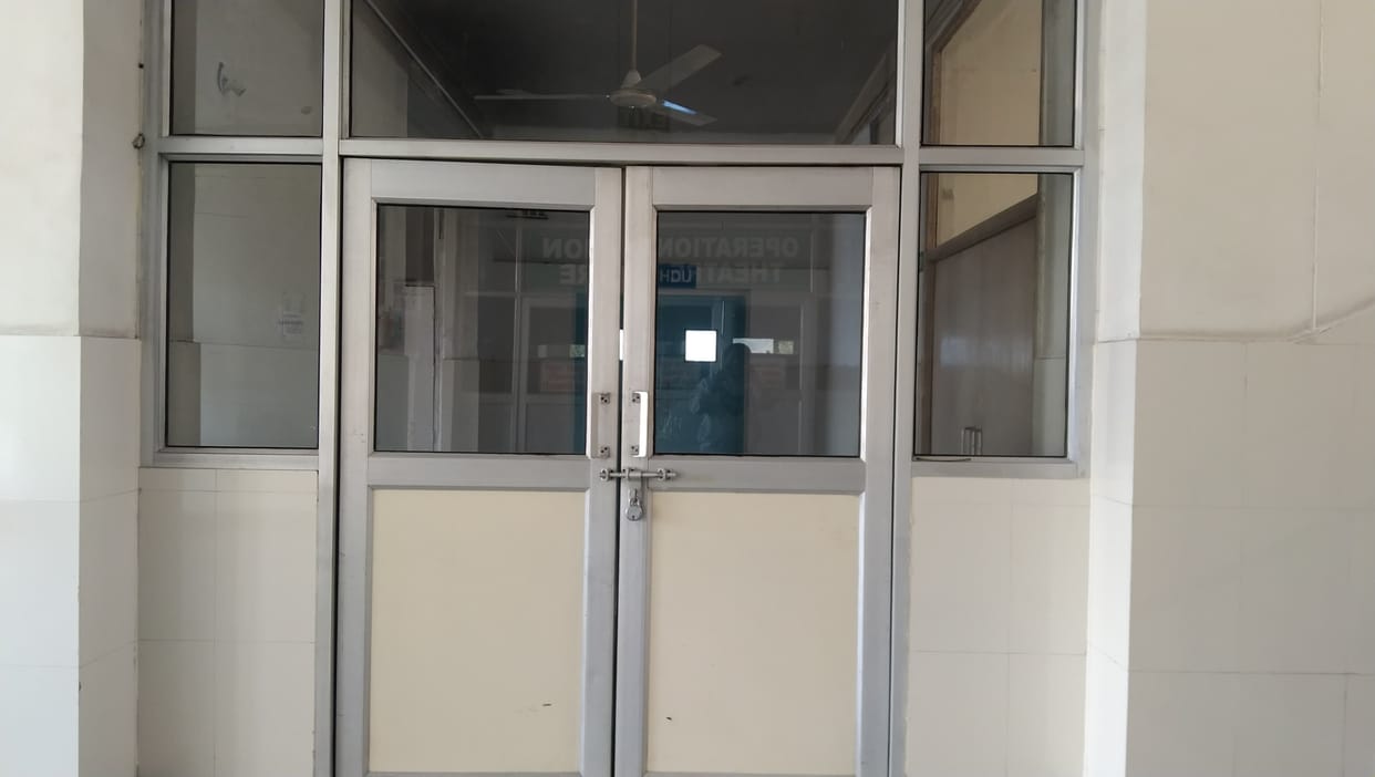 Ventilators lying sick in closed ICU