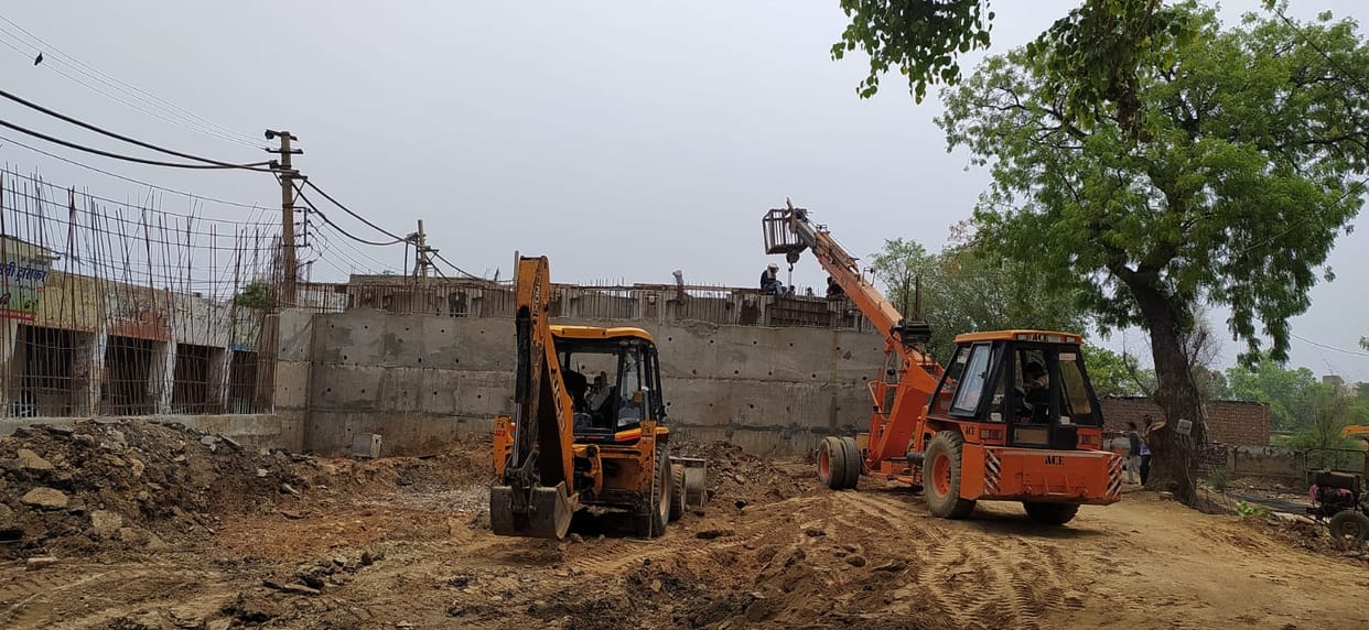 freight gate... measurement of service road will be done this week
