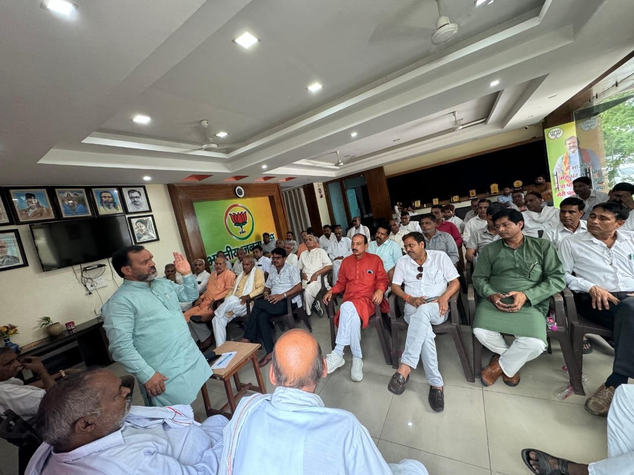 BJP is synonymous with development politics: Rakesh Sharma