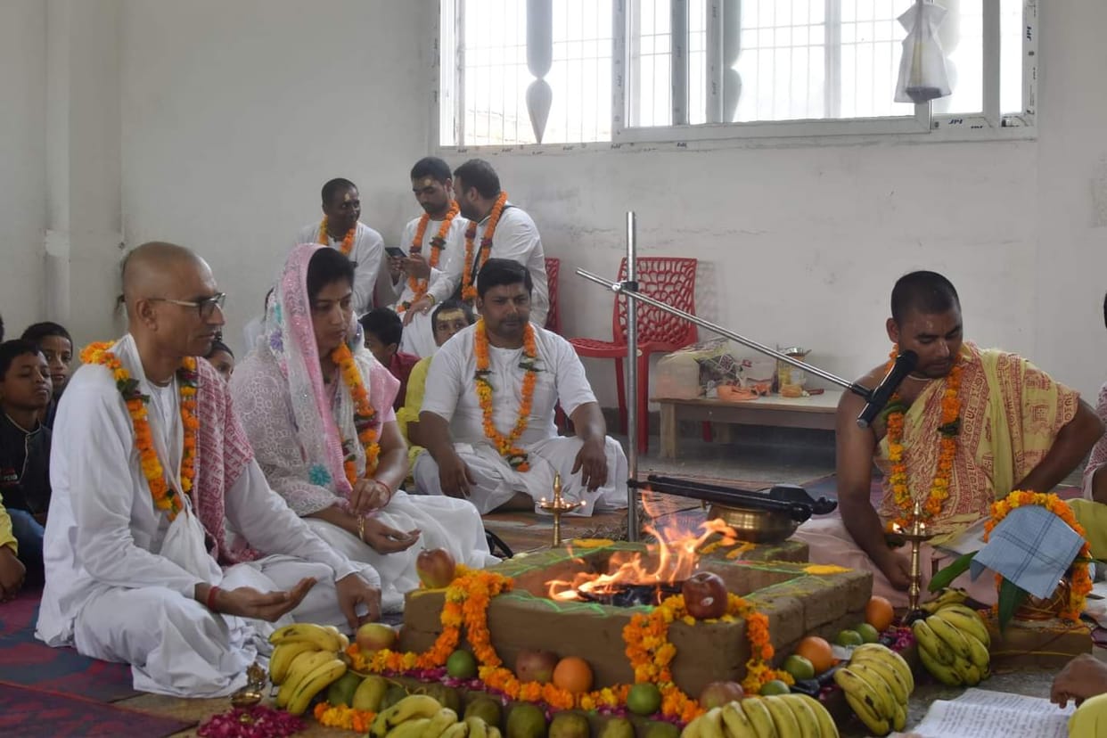 Library opened in Harduaganj ISKCON