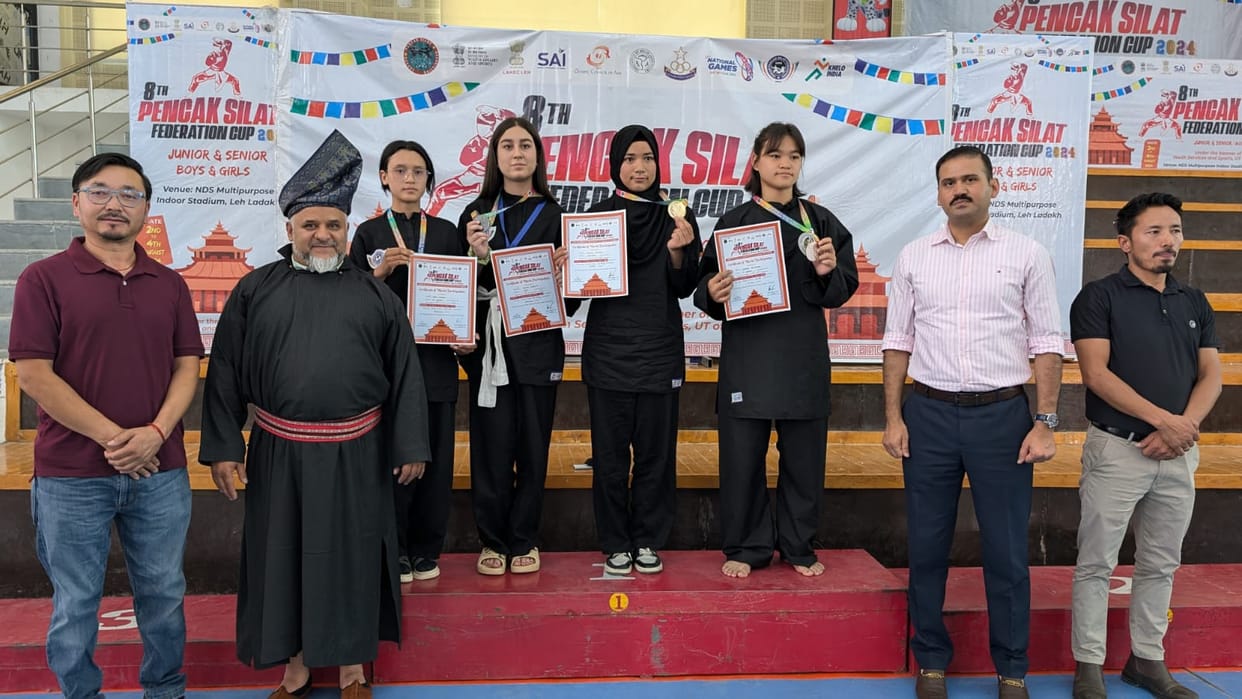 Jammu Kashmir Won the Silat Fedration Cup