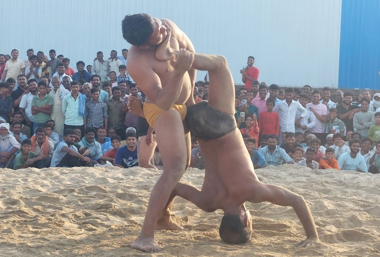 Divyang wrestler Jagdish defeated the Sultan of Pilibhit