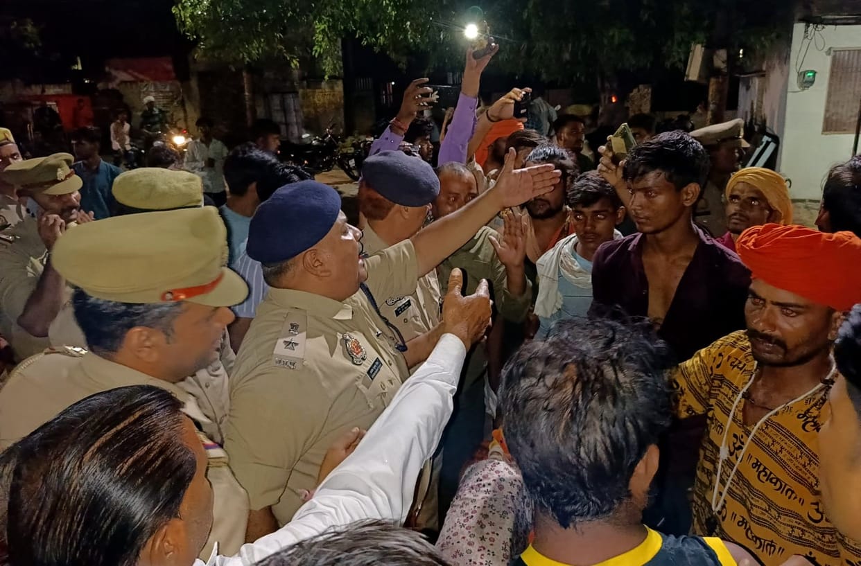 The anger of the Kanwadis made the police and administration sweat