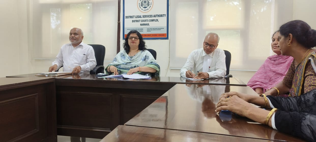 National Lok Adalat in Narnaul, Mahendragarh and Kanina on 14th September