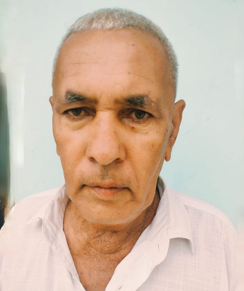 70 year old Mangej Singh has been wandering for pension for nine months.