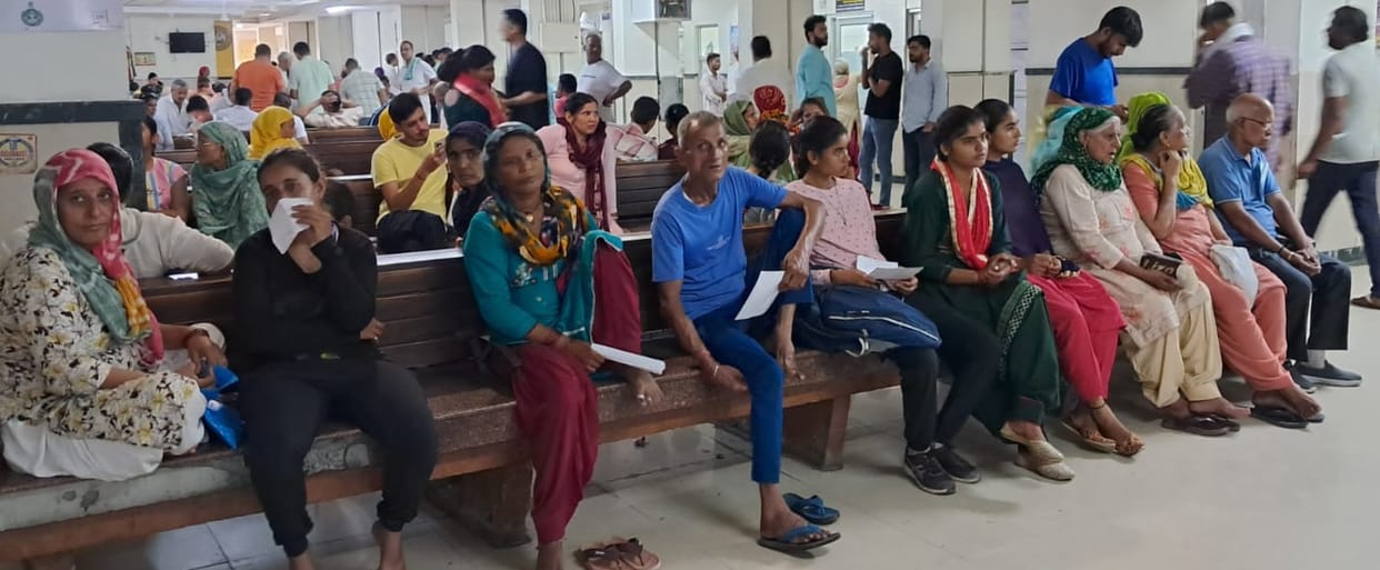 70 percent viral patients in OPD