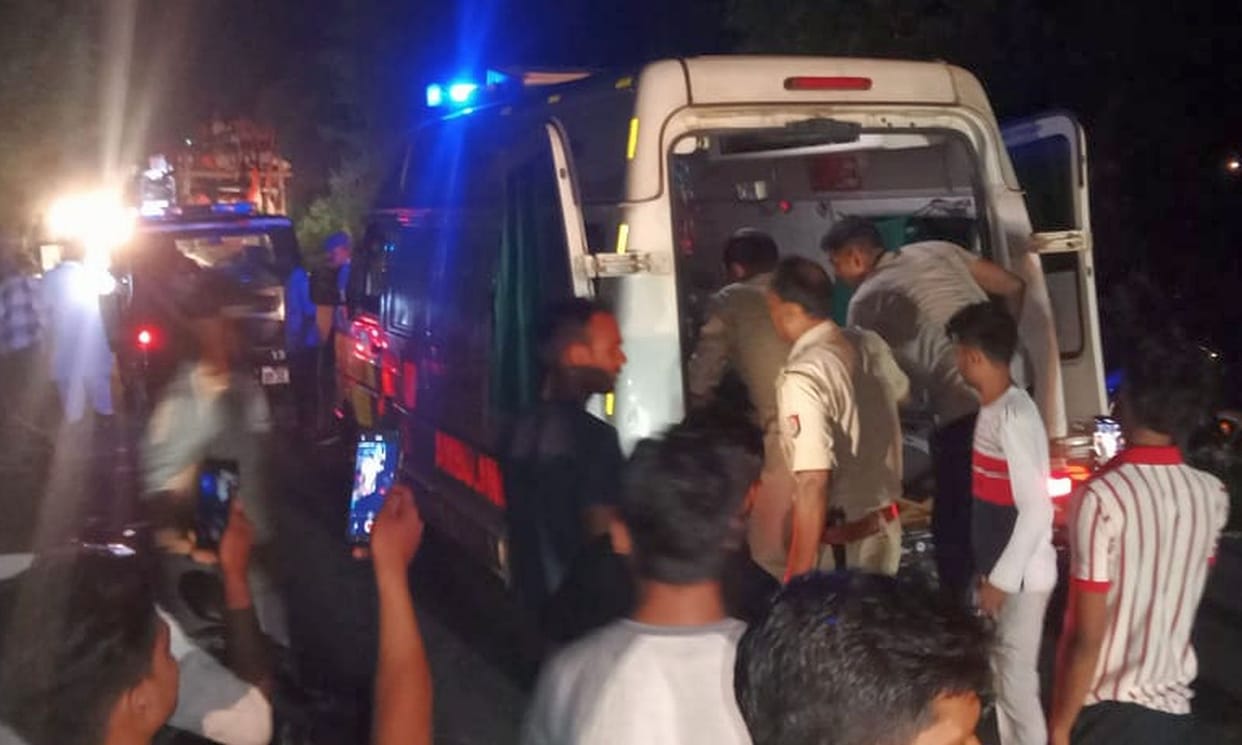 Two youths killed, one injured in bike collision