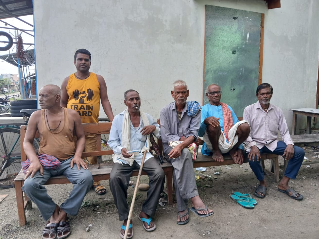 People living in villages in the border area are worried about the violence in Bangladesh