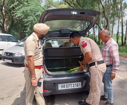 Kurukshetra News: उल्लंघन पर 22 वाहन चालकों के काटे चालान Challan issued to 22 drivers for violation