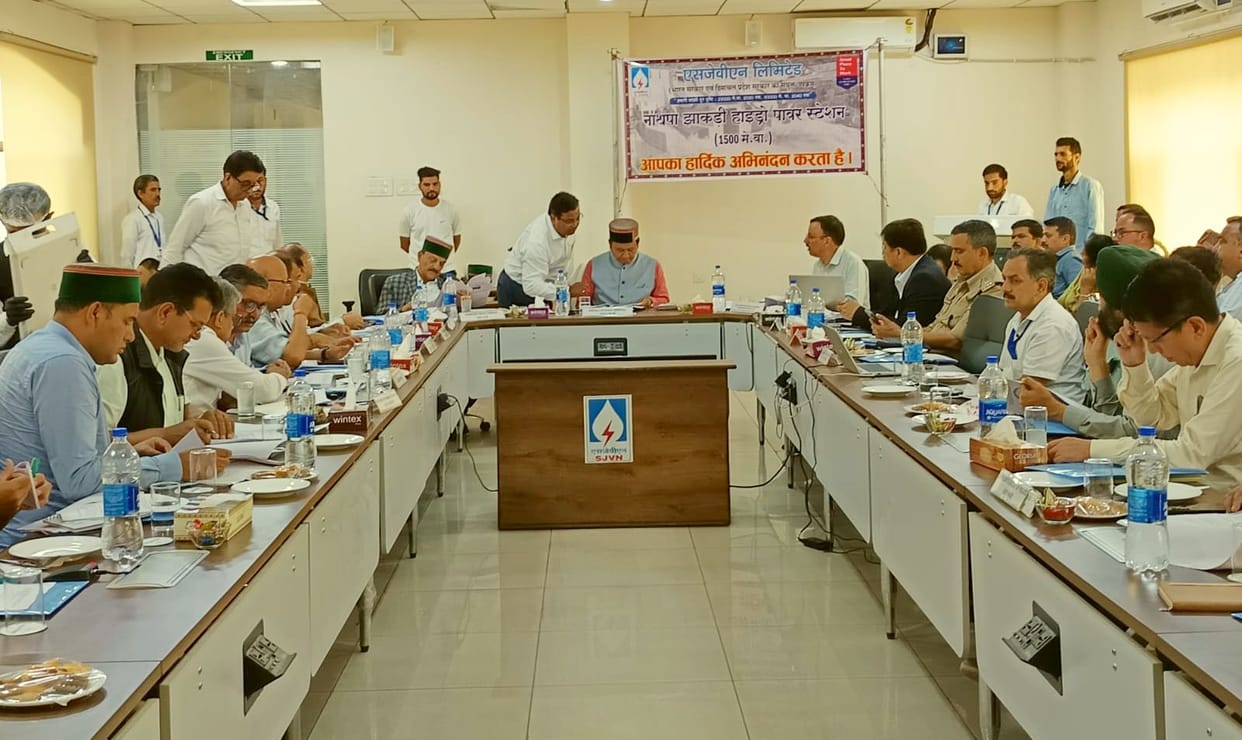 Rehabilitation and Resettlement Advisory Committee meeting, Minister Jagat Singh Negi, Jhakri, SJVNL, BASP Project