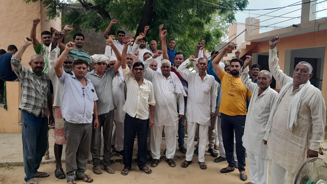 Villagers got angry as theft incidents were not disclosed