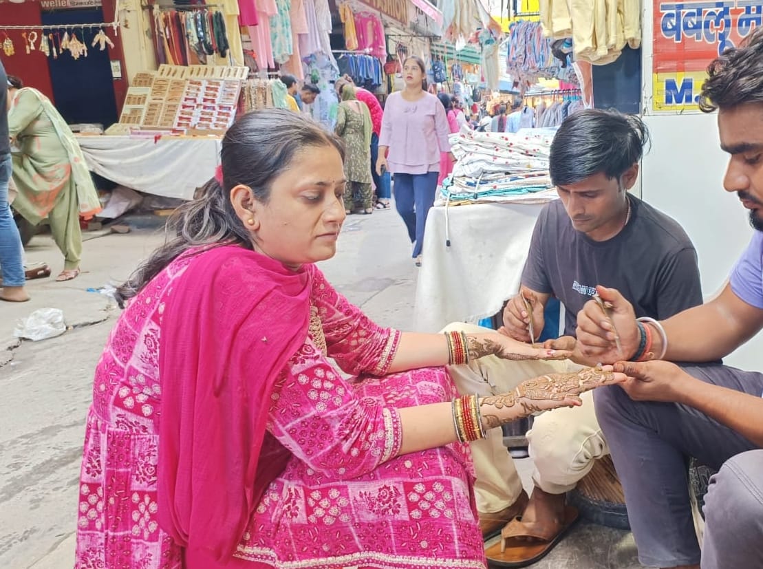 Hariyali Teej: Inflation hits makeup, still buyers are countless