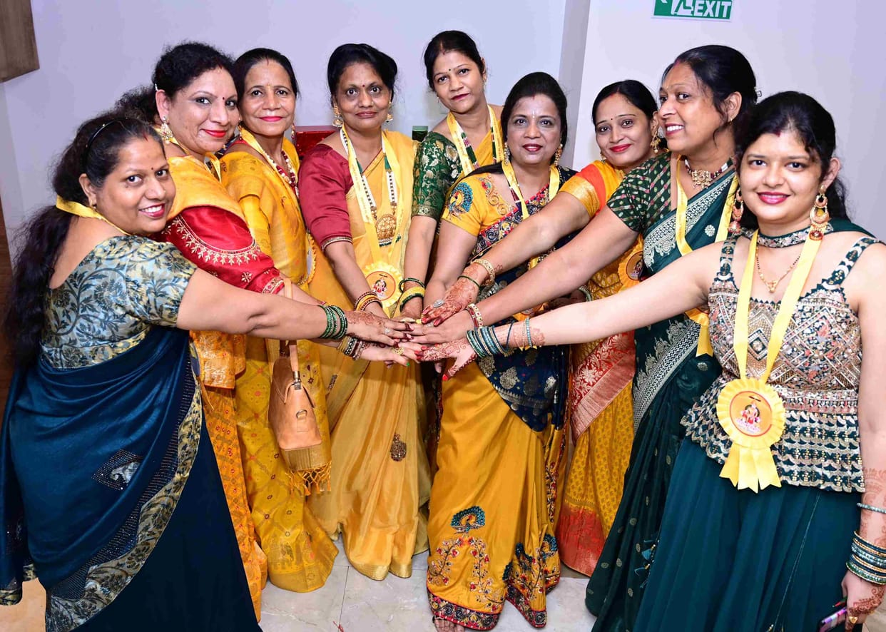 Aggarwal Mahila Sangh celebrated Teej festival